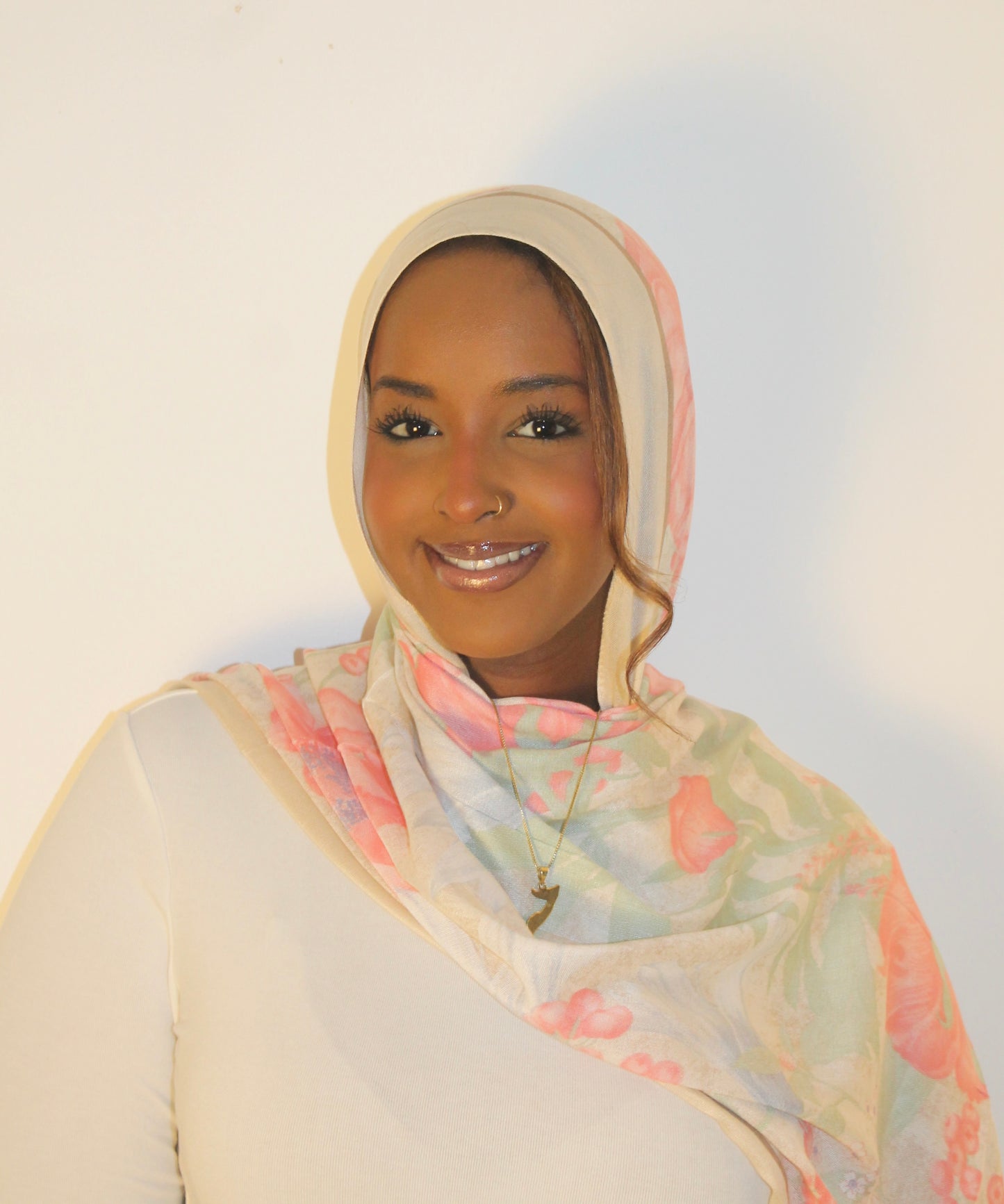 Lightweight Modal Print Hijab – Soft, Breathable & Elegant Scarf