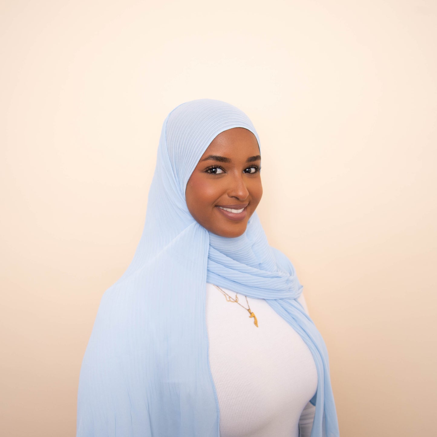 Chiffon Plissé Hijab