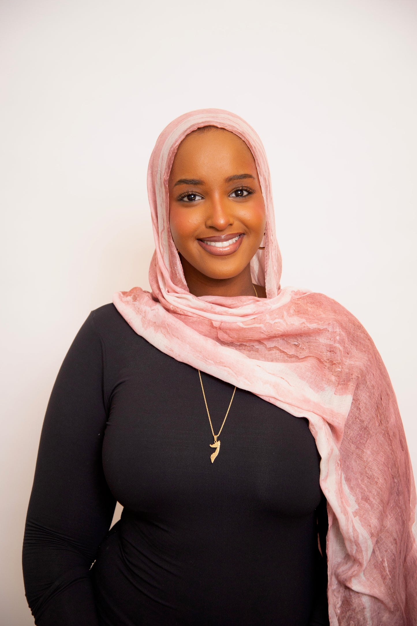 Modal Bamboo Print Hijab